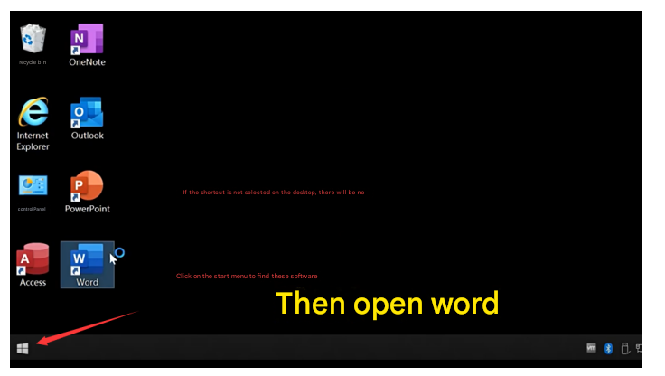 Start menu